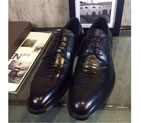 2016 new arrivals louis vuitton Cowhide leather men business shoes SML0384