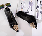 2016 versace women high-heeled shoes in Patent leather VSC0059