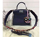 2017 Fendi MINI PEEKABOO handbag in Original calfskin leather 2447 2447