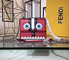 2017 Fendi SMALL KAN I bag in calfskin leather 8M03819 8M03819