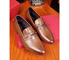 2017 Ferragamo men shoes in Calfskin leather LFM0034