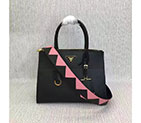2017 Prada Original Calfskin Leather Top Handle Shoulder Bag 1BA102 1BA102