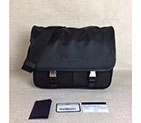 2017 Prada Original Nylon with Calfskin leather Men Shoulder Bag VA0768 VA0768