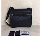 2017 Prada Original Nylon with Calfskin leather Shoulder Bag VA251M VA251M