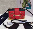 2017 Prada cahier bag Original Calfskin Leather 1BH018 1BH018