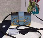 2017 Prada cahier bag Original Calfskin Leather 1BH018 1BH018