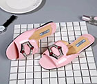 2017 Prada women Slippers in Patent leather PSW0240