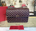 2017 VALENTINO GARAVANI ROCKSTUD SPIKE CHAIN BAG 0121 0121