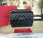 2017 VALENTINO GARAVANI ROCKSTUD SPIKE MEDIUM BAG 0122 0122