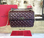 2017 VALENTINO GARAVANI ROCKSTUD SPIKE MEDIUM BAG 0122 0122