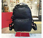 2017 VALENTINO ROCKSTUD ROLLING MEDIUM BACKPACK 0858 0858