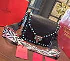 2017 Valentino GUITAR ROCKSTUD ROLLING CROSS BODY BAG 0937 0937