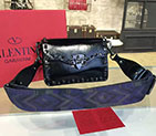 2017 Valentino GUITAR ROCKSTUD ROLLING SMALL CROSS BODY BAG 0178 0178