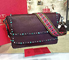 2017 Valentino Men ROCKSTUD ROLLING MESSENGER 0554 0554
