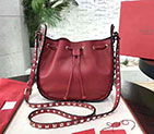 2017 Valentino ROCKSTUD BUCKET BAG 0178 in Original leather 0178
