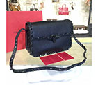 2017 Valentino ROCKSTUD ROLLING NOIR CROSS BODY BAG 0936M 0936M