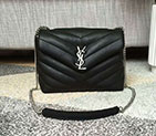 2017 YSL Saint Laurent MEDIUM LOULOU CHAIN BAG IN Original LEATHER 464676