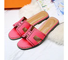 2017 hermes women Slippers in Calfskin leather HWS244