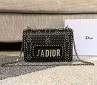 2018 JADIOR FLAP BAG IN STUDDED CALFSKIN M9000CVQV