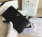 2018 Prada Men large saffiano leather wallet 1ML188