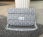 2018 VALENTINO FREE ROCKSTUD SPIKE SMALL CHAIN BAG 0123