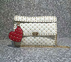 2018 VALENTINO GARAVANI ROCKSTUD SPIKE CHAIN BAG 0121