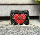 2018 VALENTINO MEDIUM ROCKSTUD SPIKE CHAIN BAG 0122 0122