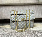 2018 VALENTINO MEDIUM ROCKSTUD SPIKE CHAIN BAG 0122