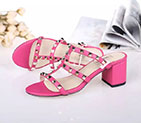 2018 Valentino women Sandal in Calfskin with rivet Heel 5.5cm VN0545