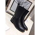 2018 Valentino women boots in Calfskin with rivet VN0576