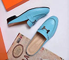 2018 hermes women Slippers in Calfskin leather HWS373