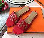 2018 hermes women Slippers in Calfskin leather HWS384