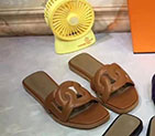 2018 hermes women Slippers in Calfskin leather HWS385