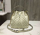 2018 valentino Rockstud Spike Bucket Bag 0058