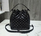 2018 valentino Rockstud Spike Bucket Bag 0058
