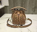2018 valentino Rockstud Spike Small Bucket Bag 0059
