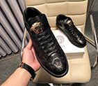 2018 versace men Sneakers shoes in Calfskin leather inside Lambskin leather VSM0041