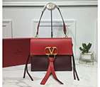 2019 VALENTINO MEDIUM VRING SMOOTH CALFSKIN SHOULDER BAG 0002