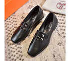 2019 hermes women shoes in Calfskin HWS453