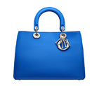 Bleu Persan leather Diorissimo bag M0902PVPU M689