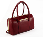 Chloe Madeleine Satchel Bags Wine Red 10532