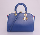 Dior Granville Bag Calfskin Leather D8115 Blue D8115