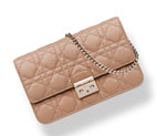 Dior Large Promenade pouch in Nude lambskin S0257OGAI M05U