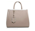 Fendi 2Jours Medium Tote Bag Original Leather 2552M Grey 2552M