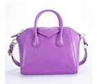 Givenchy Antigona Bag Claf Leather Purple G028