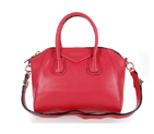 Givenchy Antigona Bag Clemence Leather 9981 Rose Red 9981
