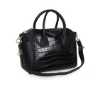 Givenchy Antigona Bag Crocodile Leather 9981 Black 9981