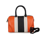 Givenchy Lucrezia Duffel Bag 6233 in with Black with white with Orange 6233