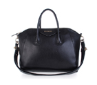 Givenchy Small Antigona Bag Lichee Pattern Leather 9981 Black 9981