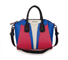 Givenchy Small Antigona Bag Smooth Leather 6362 Rose&Blue&White 6362